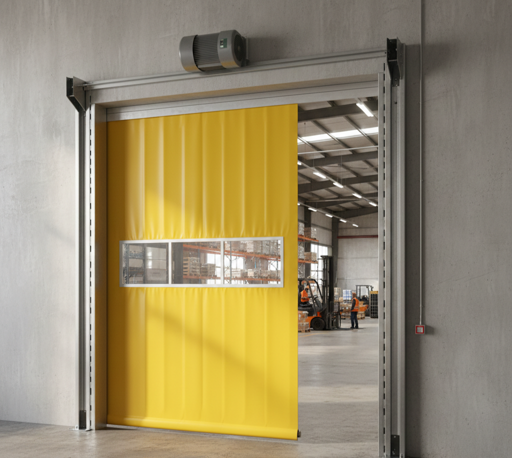 Endüstriyel Hızlı PVC Kapı